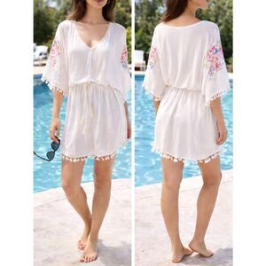 Merona Mini Dress Swim Coverup L/XL NWOT